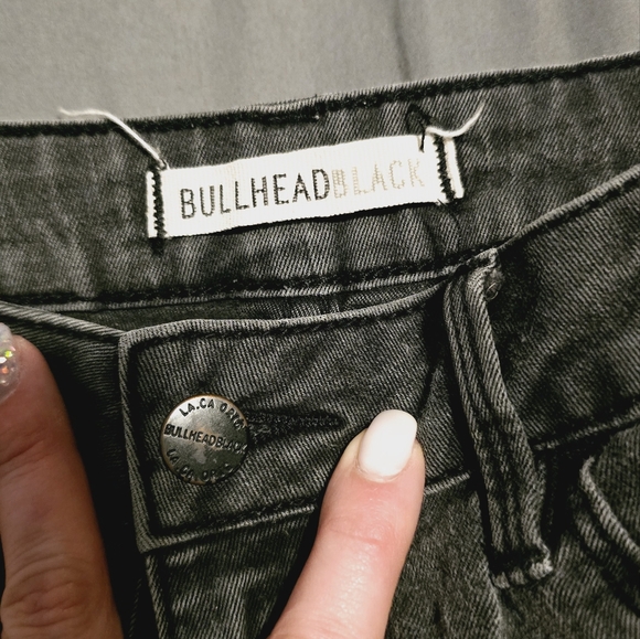 Bullhead black Denim skinny jeans. Size 7 - Picture 6 of 6